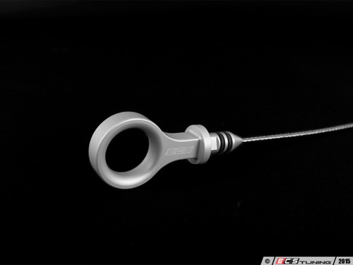 Billet Aluminum Oil Dipstick - Silver