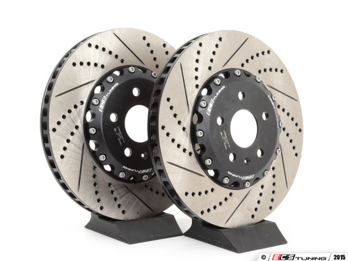 Front 2-Piece Brake Rotors - Pair (340x30)