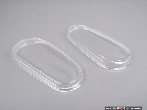 Glass Headlight Lens - Set
