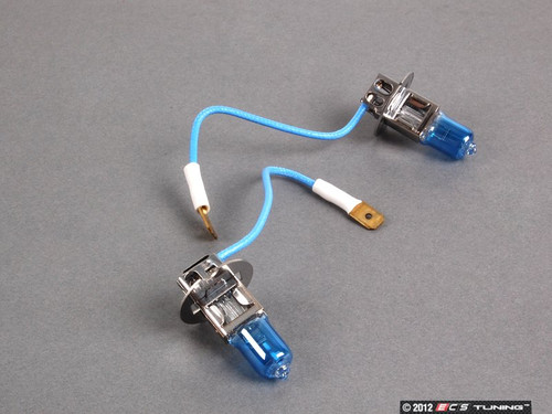 Platinum White H3 Halogen Bulb - Pair