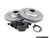 Performance Front Brake Service Kit - Zimmerman Rotors With Hawk HPS Pads