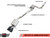 AWE Tuning Mk5 Jetta / Mk6 Sportwagen 2.5L Touring Edition Exhaust - Polished Silver Tips