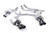 Milltek Resonated Valvesonic Cat Back Exhaust With Black Velvet Tips - Audi S6 / S7 Sportback 4.0 TFSI Quattro