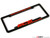 ECS Tuning License Plate Frame - Red