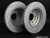 Rear Cross Drilled & Slotted Brake Rotors - Pair (324x22)