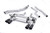 Milltek Hollowtek Twin Valved Cat Back Exhaust - Quad 90mm GT Cerakote Black Tips - F87 M2 Coupe