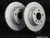 Rear Slotted Brake Rotors - Pair (300x20) | ES2538995