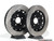 2-Piece Rear Brake Rotors - Pair (356x32)