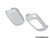 Remote Key Cover Plastic - Silver | ES2602101