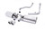 Milltek Non Resonated 2.25" Cat Back Exhaust - Twin 90mm Polished Tips - Cayman S / Boxster S