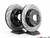 2-Piece Lightweight rear Brake Rotors - Pair (336x22)