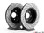 2-Piece Lightweight Rear Brake Rotors - Pair (328x20)