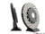 Front and Rear Cross-Drilled & Slotted 2-Piece Brake Rotor Kit (340x30/310x22)