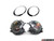 Xenon Headlight Titanium Gray 25 W And Black Line Trim - Set