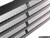 Louvered Rear Decklid Grille - Black Screen