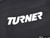 Black Turner With White Motorsport Short Sleeve T-Shirt - Large