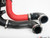 High Flow Intercooler Charge Pipe Kit - Wrinkle Red