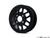 ECS Lightweight Crank Pulley - Black | ES3184669