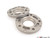 15mm Wheel Conversion Spacers - Silver (Pair)