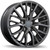 R224 18x8.0 5x114.3mm +30 60.1mm | Gloss Gunmetal Finish