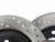 Rear V4 Cross Drilled & Slotted Brake Rotors - Pair (294x19)