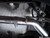 MK6 GTI Muffler Delete Kit - Chrome 4.0" Swivel Tips