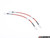 Exact-Fit Stainless Steel Brake Lines - Front | ES3525683