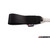 MK8 GTI/Golf R Race Tow Strap - Rear - Black