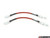 ECS Exact-Fit Stainless Steel Brake Lines - Rear