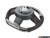 ECS MINI Cooper Flat Bottom Forged Carbon Fiber Steering Wheel ( Forged Carbon/Alcantara/Red Stitching) NO Red Center Stripe- Gen 2