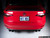 MK7 Jetta Quad Exit Cat-Back Exhaust System - With Carbon Fiber Rear Diffuser & 3.5"  Black Chrome Tips