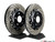8V RS3 - 2-Piece Drilled & Slotted Brake Rotors - Front and Rear