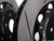 8V RS3 - Front 2-Piece Slotted Brake Rotors - Pair (370x34)