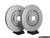 Front V5 Plain Brake Rotors - Set (380x36)