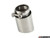 3.5" Universal Brushed Aluminum Swivel Exhaust Tip - Priced Each