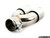 Turner Motorsport Double Wall Slash Cut Exhaust Tip - 2.5 Inlet - 3.0 OD - Stepped Right - Mirror