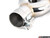 Turner Motorsport Double Wall Slash Cut Exhaust Tip - 2.5 Inlet - 3.0 OD - Stepped Right - Mirror