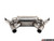 E90 E92 M3 Turner Motorsport Stainless Steel Valved Axle Back Exhaust - Brushed Tips