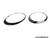 Headlight Trim Ring Jet Black - Set R55 R56 R57 R58 R59