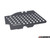 Rennline Perforated Aluminum Floor Board - Passenger Side - Black