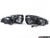 MK7 Style Projector Headlight Set - Black Trim