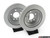 Rear V5 Plain Brake Rotors - Set (300x20) - ES4668916