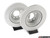 Rear V5 Plain Brake Rotors - Set (300x20) - ES4668975