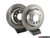 Rear V5 Plain Brake Rotors - Set (300x20) - ES4669074