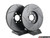 Front V5 Slotted Brake Rotors - Set (288x25) - ES4668392