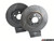 Front V5 Slotted Brake Rotors - Set (288x25) - ES4668271