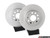 Front V5 Plain Brake Rotors - Set (288x25) - ES4668310