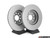 Front V5 Plain Brake Rotors - Set (312x25) - ES4668313