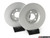 Rear V5 Plain Brake Rotors - Set (300x12) - ES4668211