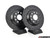 Rear V5 Drilled & Slotted Brake Rotors - Set (300x12) - ES4668388